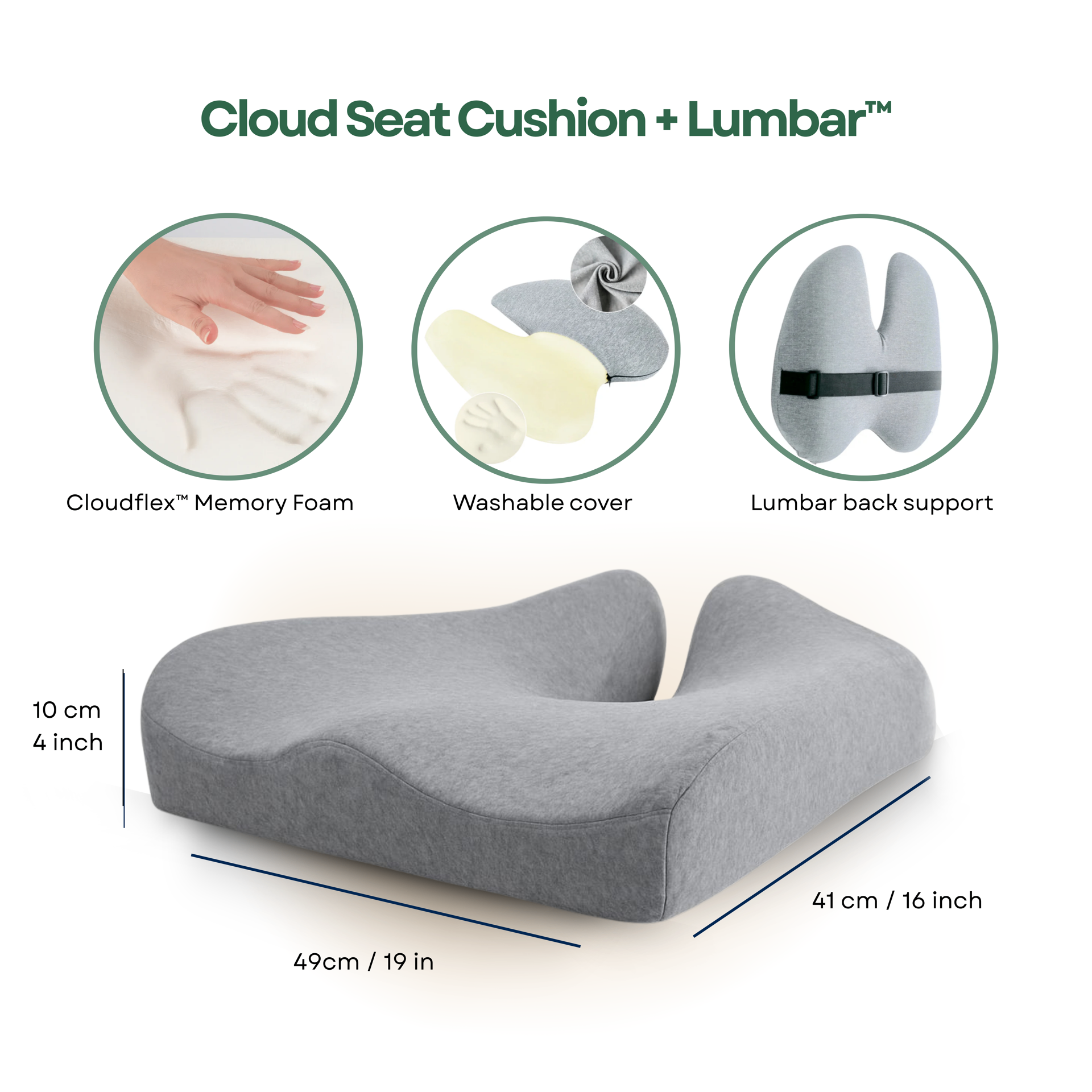 Cloud Seat Cushion design and features