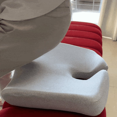 Cloud Seat Cushion in action